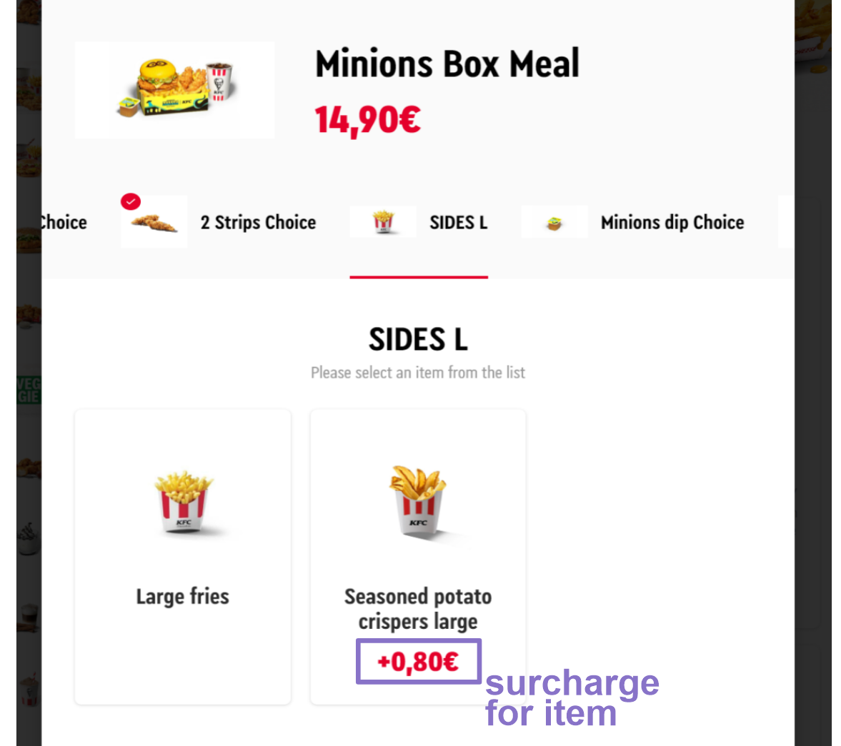 Meal deals (combos) — How you get it in r_keeper